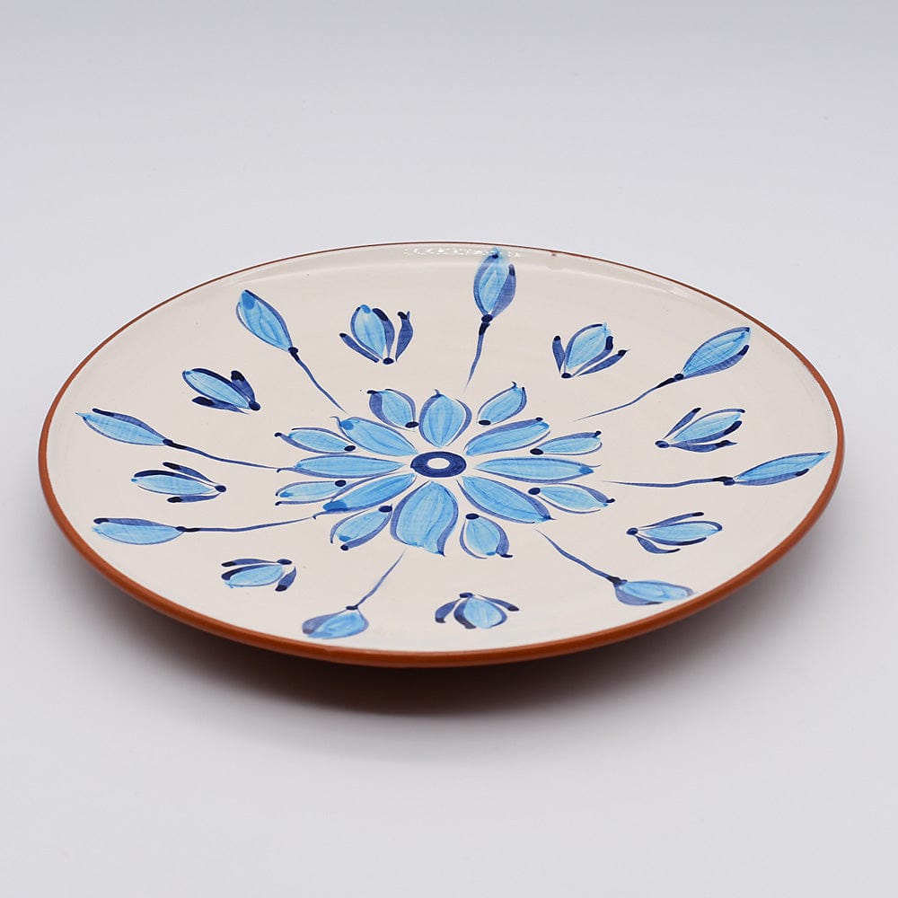 Terracotta Plate 9.1" - Turquoise