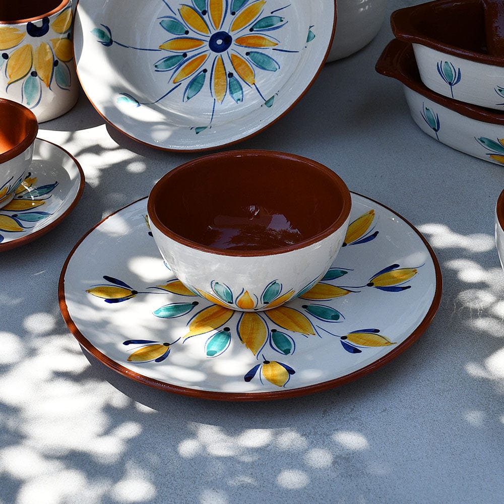 Terracotta Plate 9.1" - Yellow