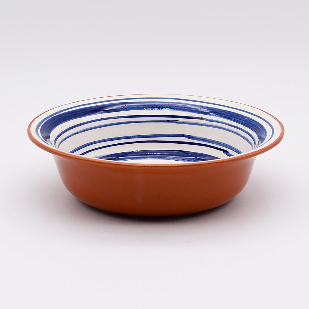 Terracotta Small Salad Bowl - Blue
