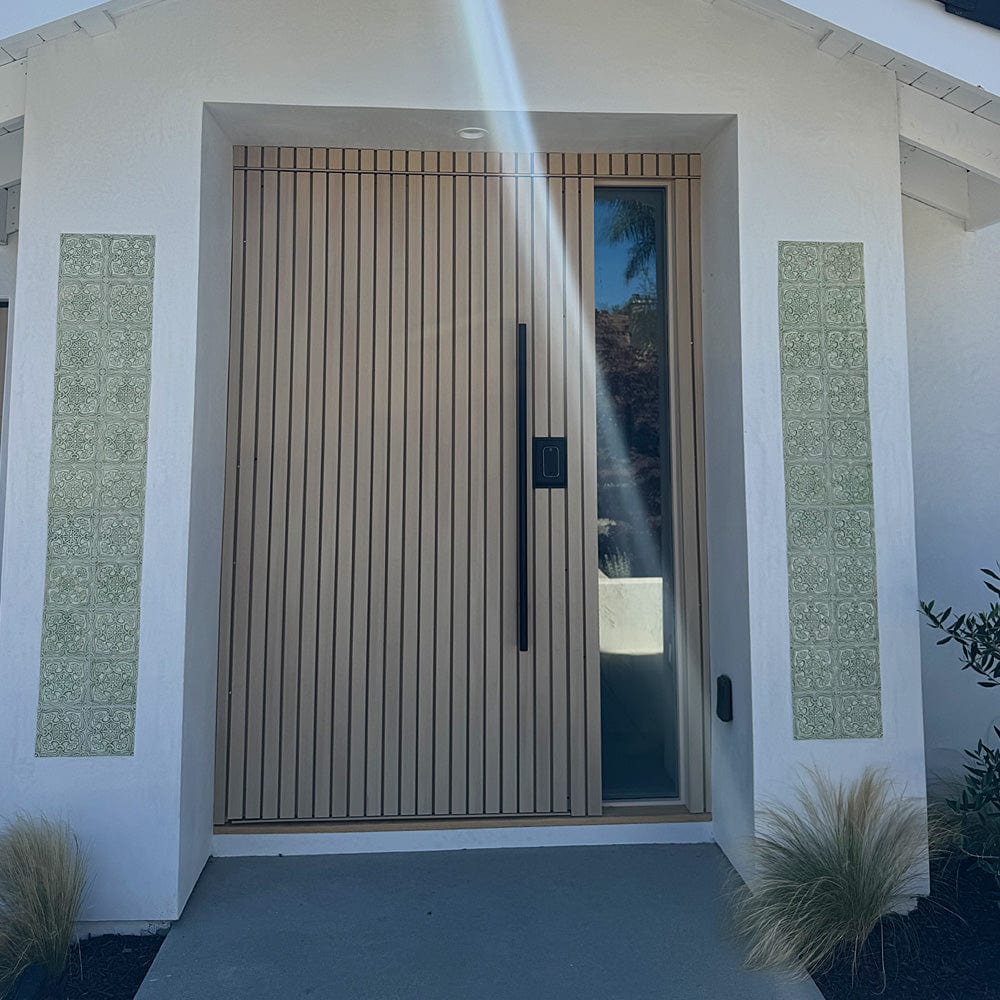 Textured Azulejo - Light green