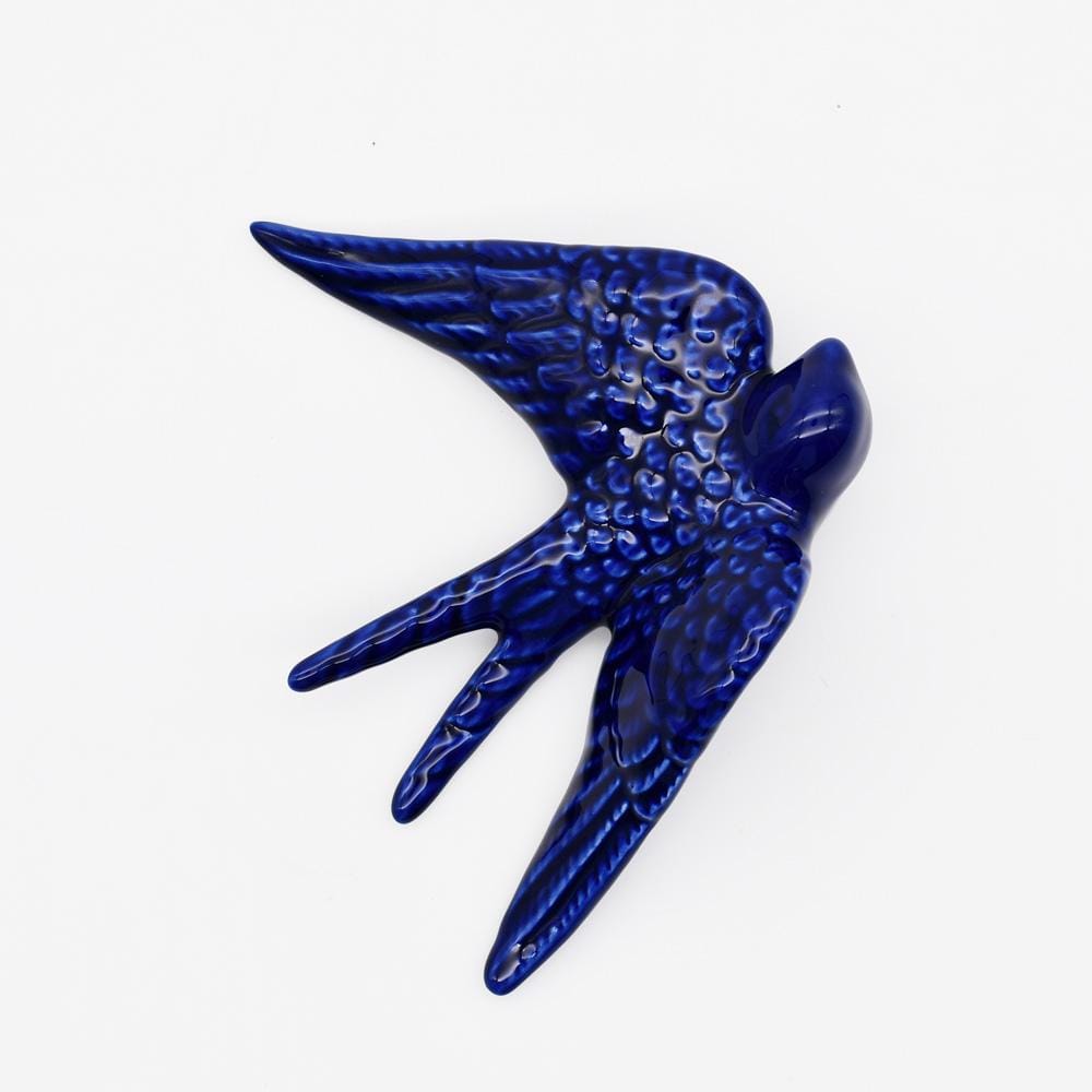 Traditional ceramic Swallow - Blue