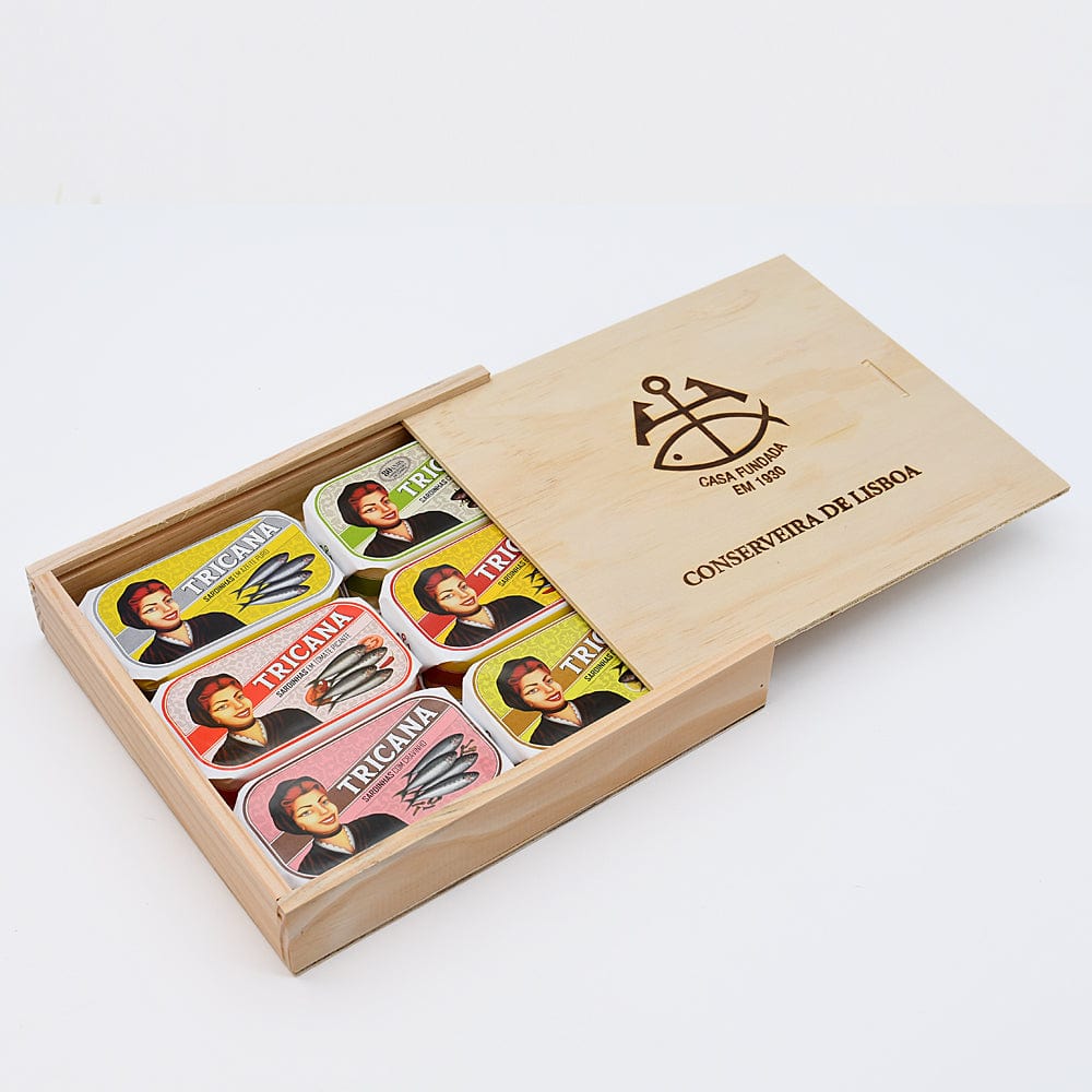 Tricana I Gift Set of 6 Sardine Tins