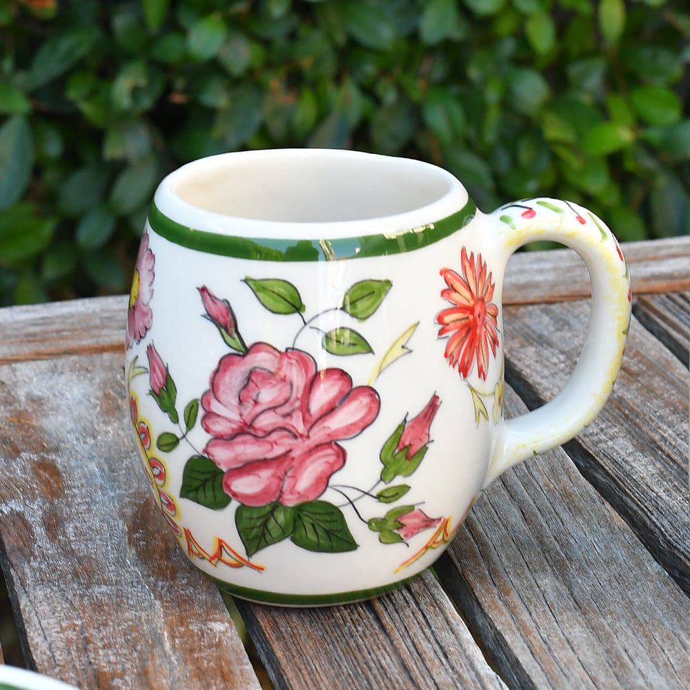 Viana I Hand-painted Ceramic Large Mug
