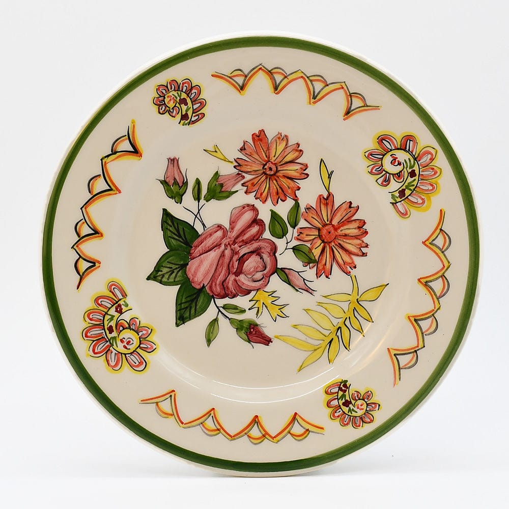 Viana I Hand-painted Ceramic Plate