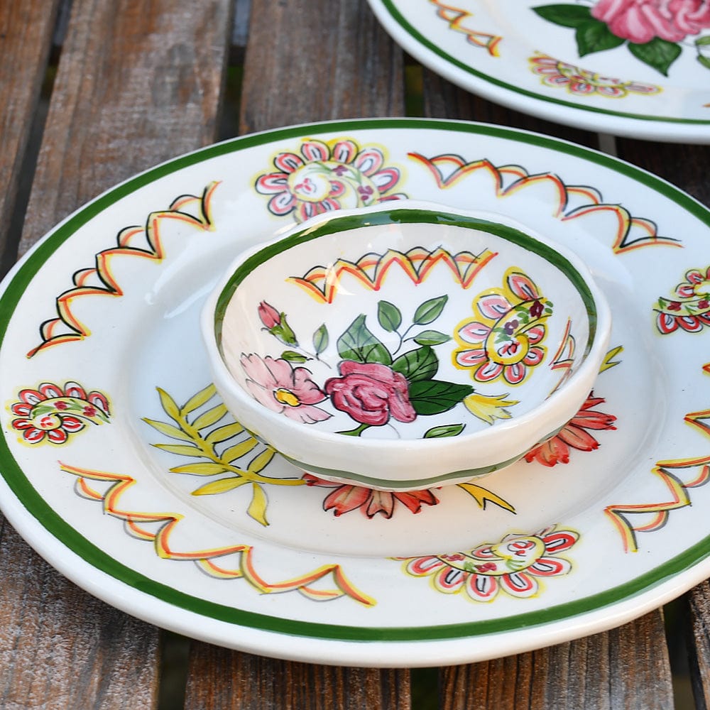 Viana I Hand-painted Ceramic Plate