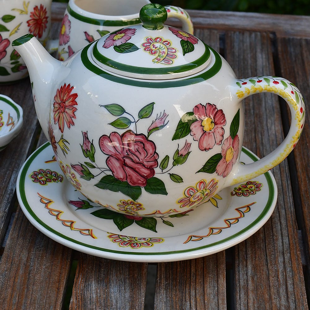Viana I Hand-painted Teapot