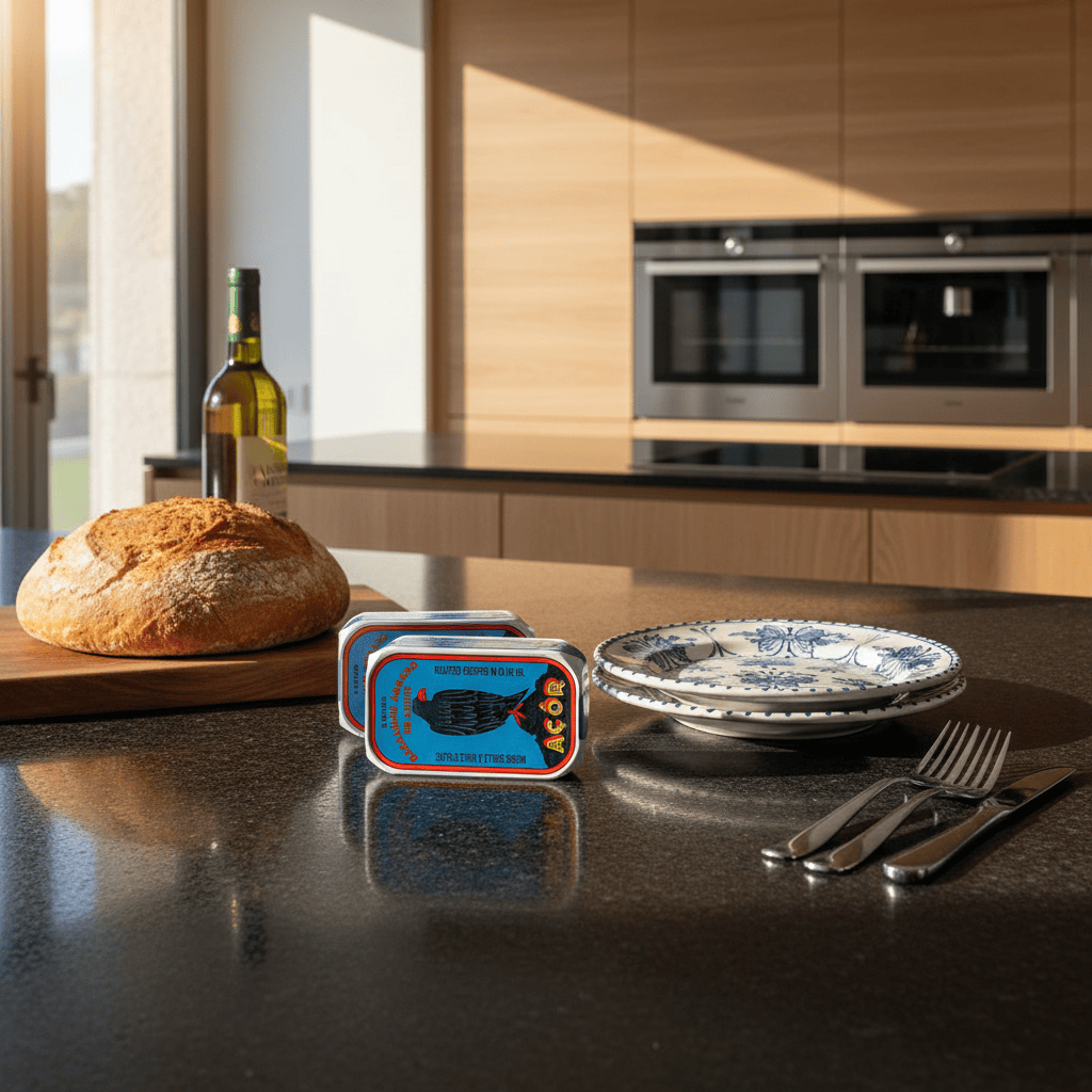 Açôr | Canned Grilled Codfish in Olive Oil