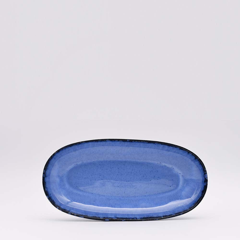 Amazônia I Fine Stoneware Blue Serving dish - 9.4''