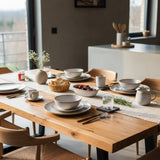 Amazonia I Stoneware Serving Dish 9.8'' - White