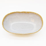 Amazonia I Stoneware Serving Dish 9.8'' - White