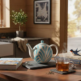 Andorinha I Ceramic Teapot - Turquoise