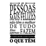 As pessoas mais felizes I Wall sticker