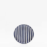 Assiette rayée "Costa Nova Mar" 15cm - Bleue