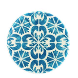 Azulejo I Ceramic and Cork Trivet Turquoise