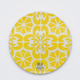 Azulejo I Ceramic and Cork Trivet Yellow