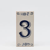 Azulejo I Street Number Portuguese Tile - 3