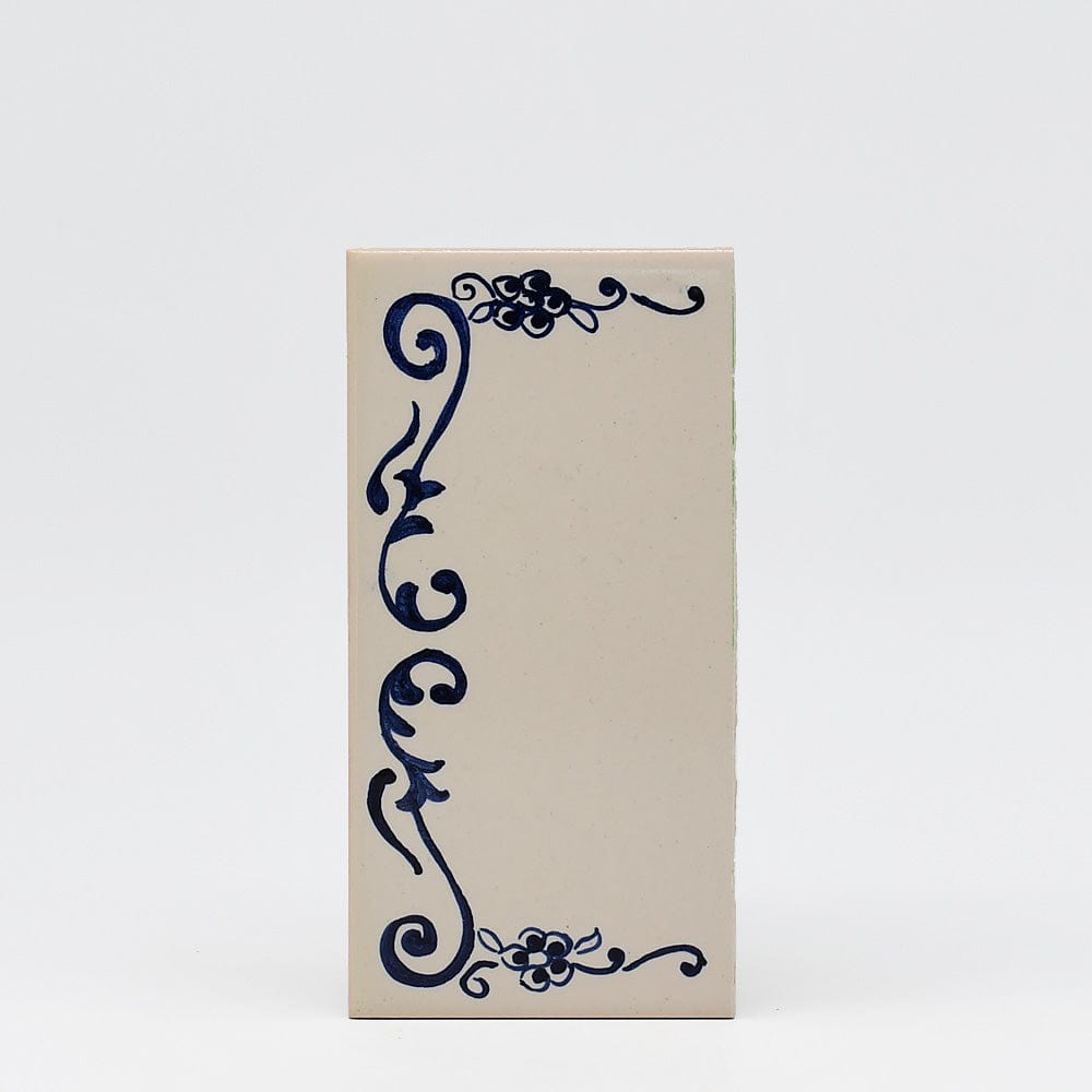 Azulejo I Street Number Portuguese Tile - Right or Left End