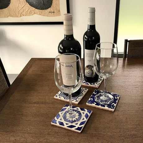 Azulejo Style Coaster 4.3''