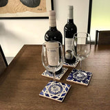 Azulejo Style Coaster 4.3''