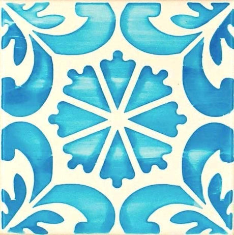 Azulejo Style Coaster 4.3''