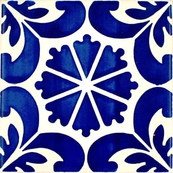 Azulejo Style Coaster 4.3''