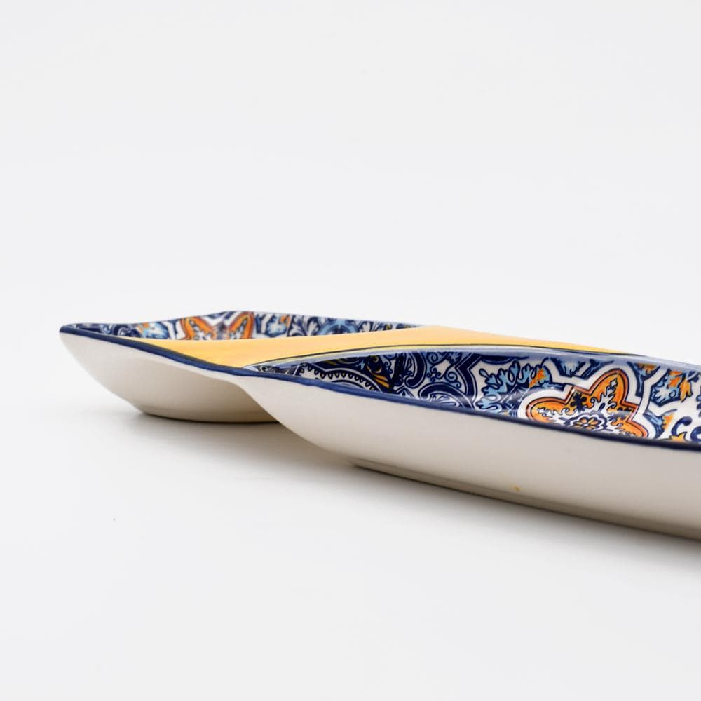 Azulejos | Ceramic Appetizer Serving Dish