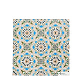 Azulejos I Ceramic and Cork Trivet - 5.9" Motif 3
