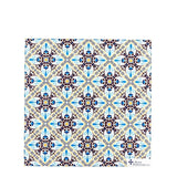 Azulejos I Ceramic and Cork Trivet - 5.9" Motif 4