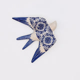 Azulejos I Ceramic Swallow - Blue