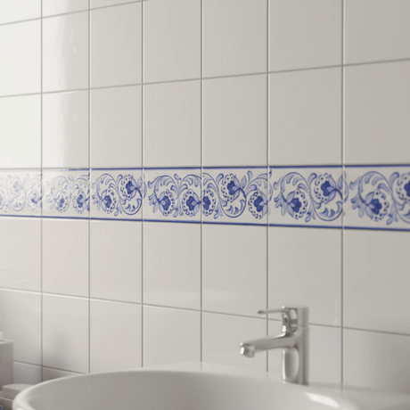Azulejos I Tile Border - 3.0x5.9"