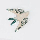Azulejos Pattern I Ceramic Swallow Gift Set - Green