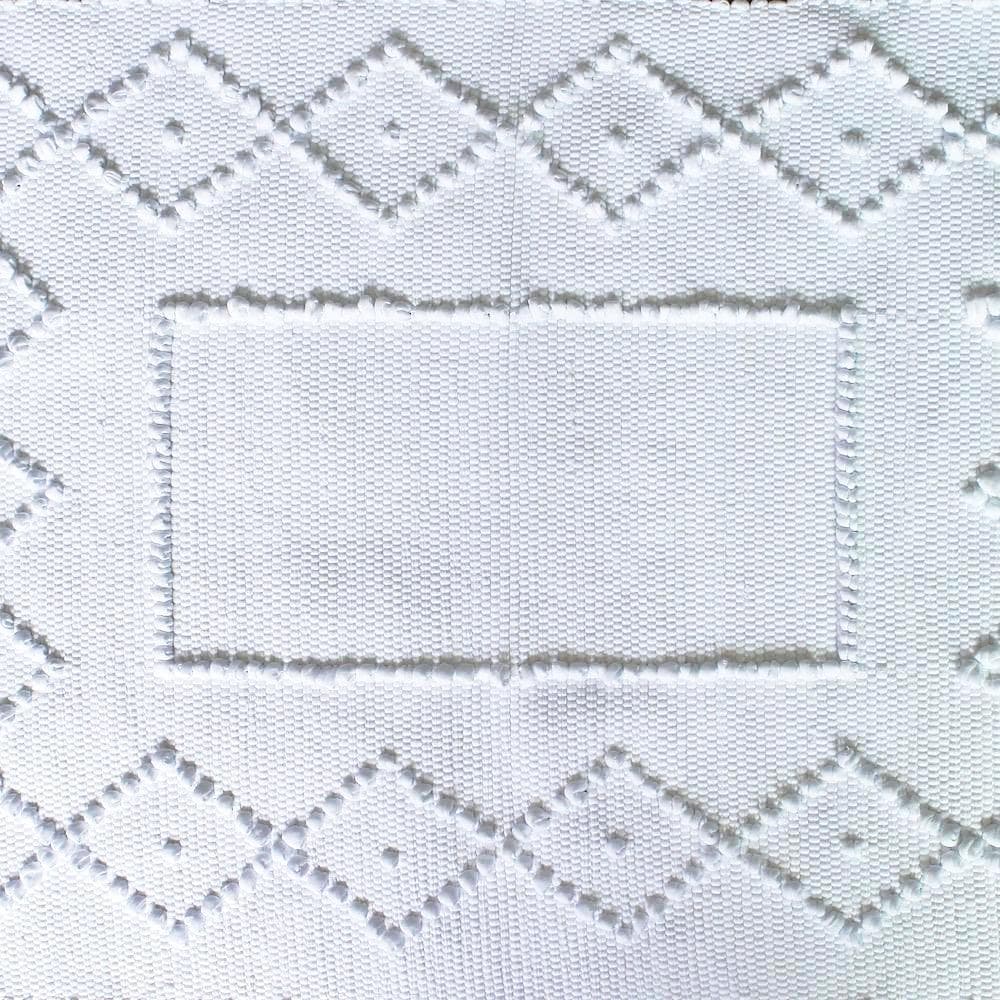 Bathroom Rug 27x20'' - White