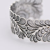 Bracelet manchette en argent
