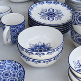 Brasão I Ceramic Bowl 6.3'' - Blue