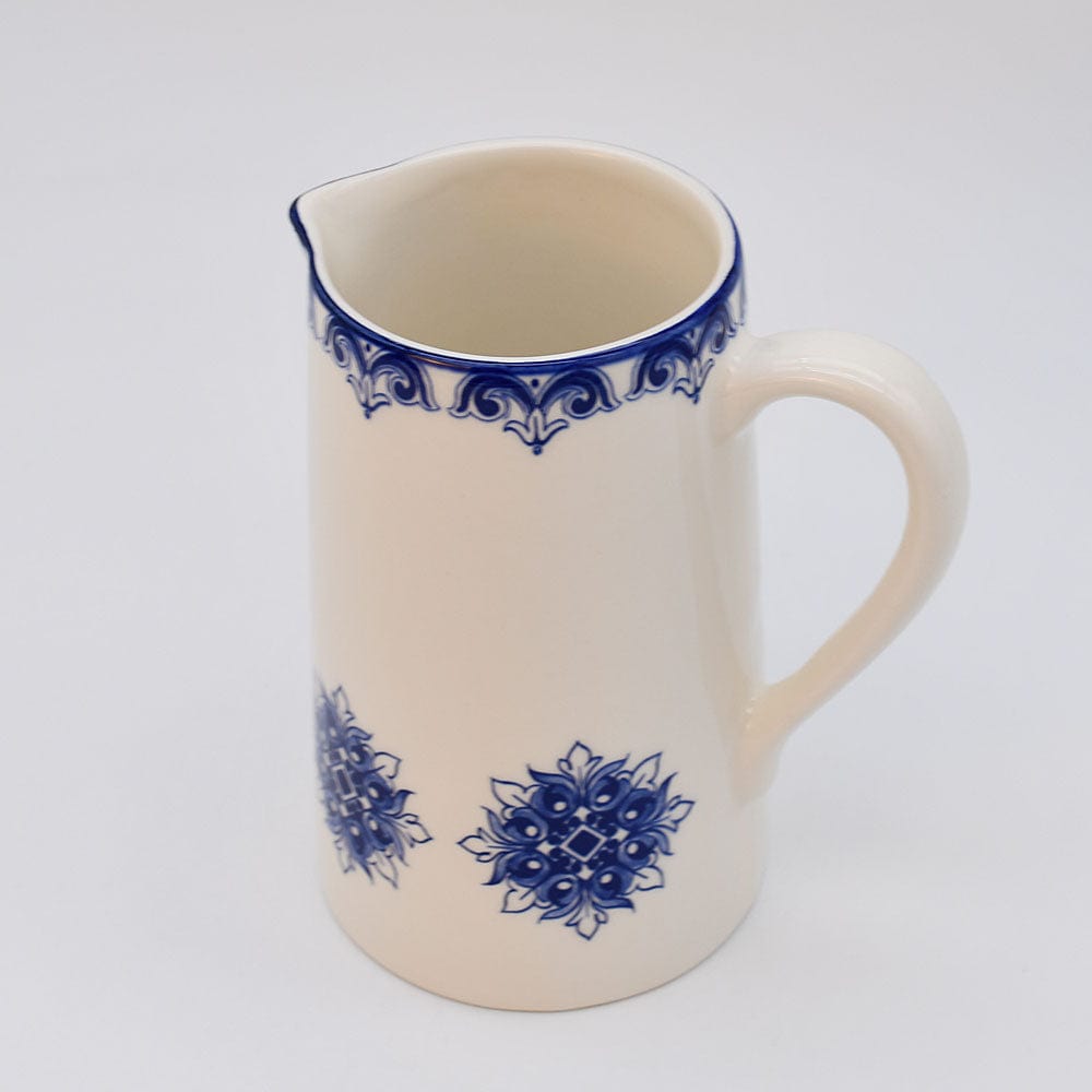 Brasão I Ceramic Pitcher - Blue