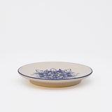 Brasão I Ceramic Plate 4.7'' - Blue