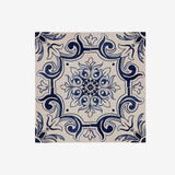 Brasão I Ceramic Plate 4.7'' - Blue