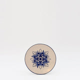 Brasão I Ceramic Plate 4.7'' - Blue