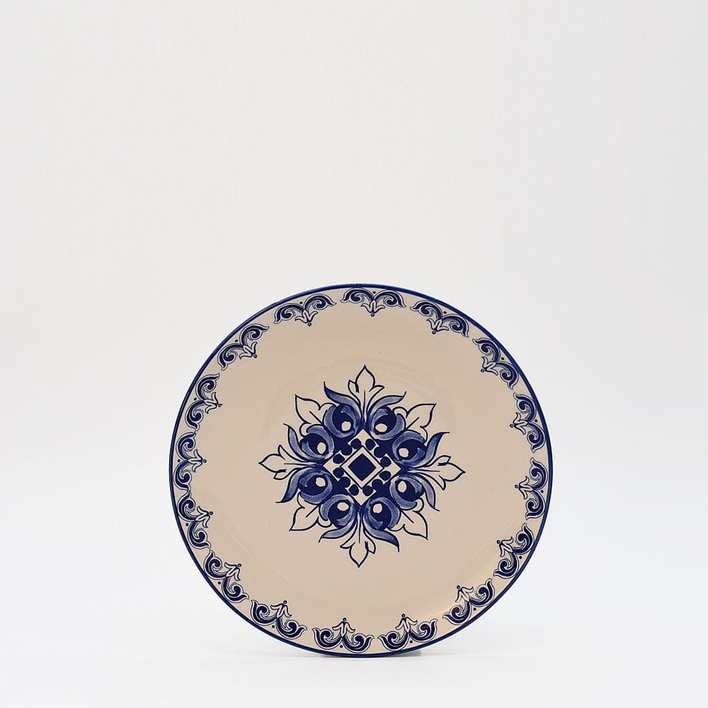 Brasão I Ceramic Plate 7.9'' - Blue