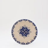 Brasão I Ceramic Plate 7.9'' - Blue