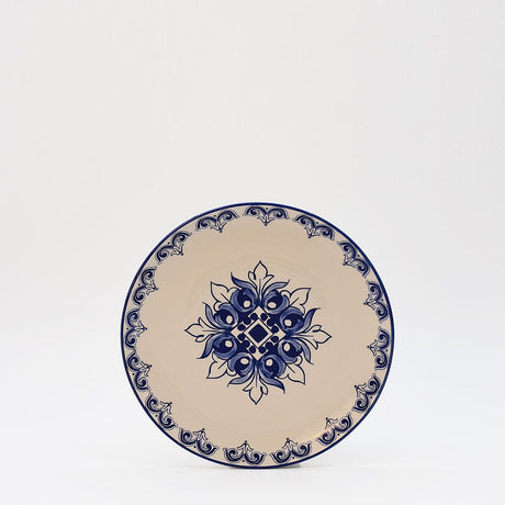 Brasão I Ceramic Plate 7.9'' - Blue