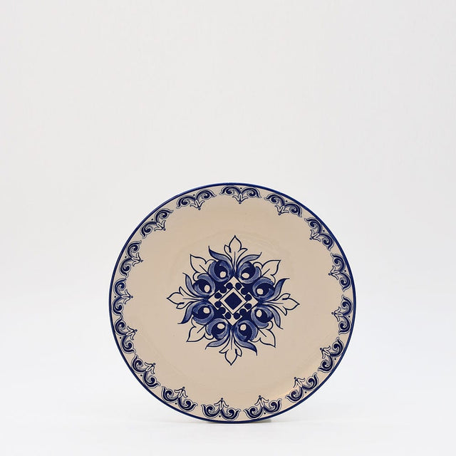 Brasão I Ceramic Plate 7.9'' - Blue
