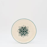 Brasão I Ceramic Plate 7.9'' - Green