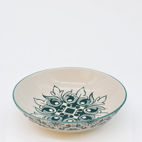 Brasão I Ceramic Salad Bowl - Green