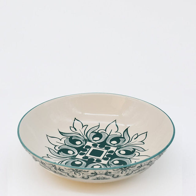 Brasão I Ceramic Salad Bowl - Green