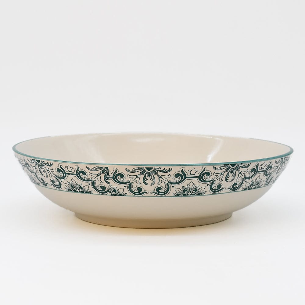 Brasão I Ceramic Salad Bowl - Green