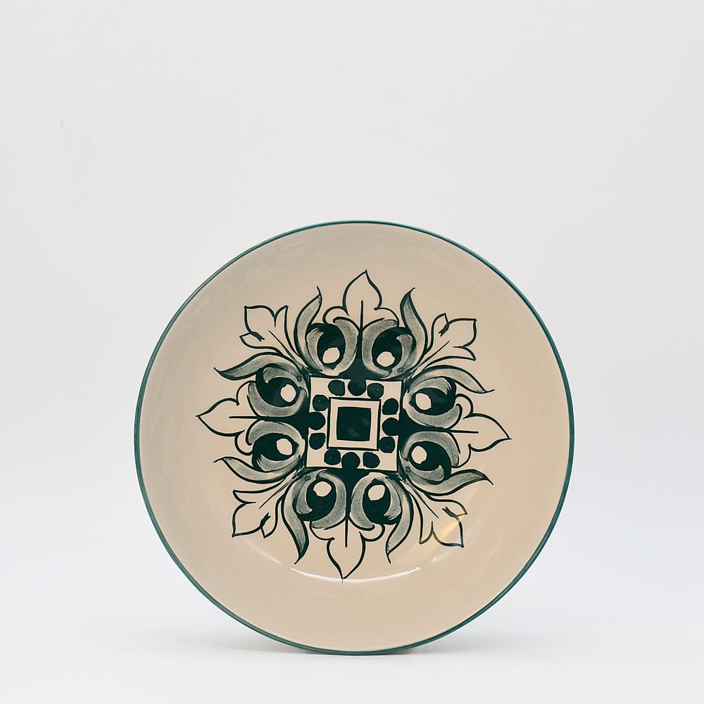 Brasão I Ceramic Salad Bowl - Green