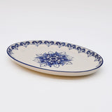 Brasão I Ceramic Serving Dish 10.2'' - Blue