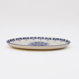 Brasão I Ceramic Serving Dish 10.2'' - Blue