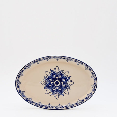 Brasão I Ceramic Serving Dish 10.2'' - Blue
